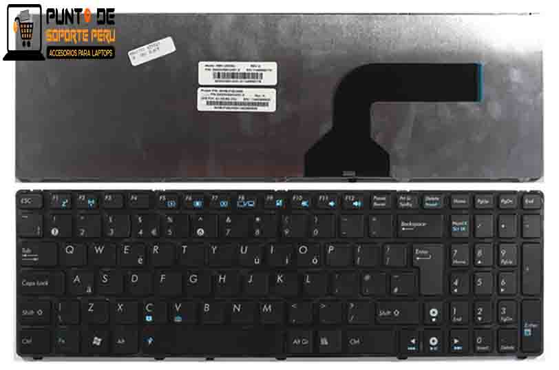 TECLADO PARA ASUS K53 K53E X52 X52F X52J X52JR X55 X55A X55C X55U K73 K73B K73E