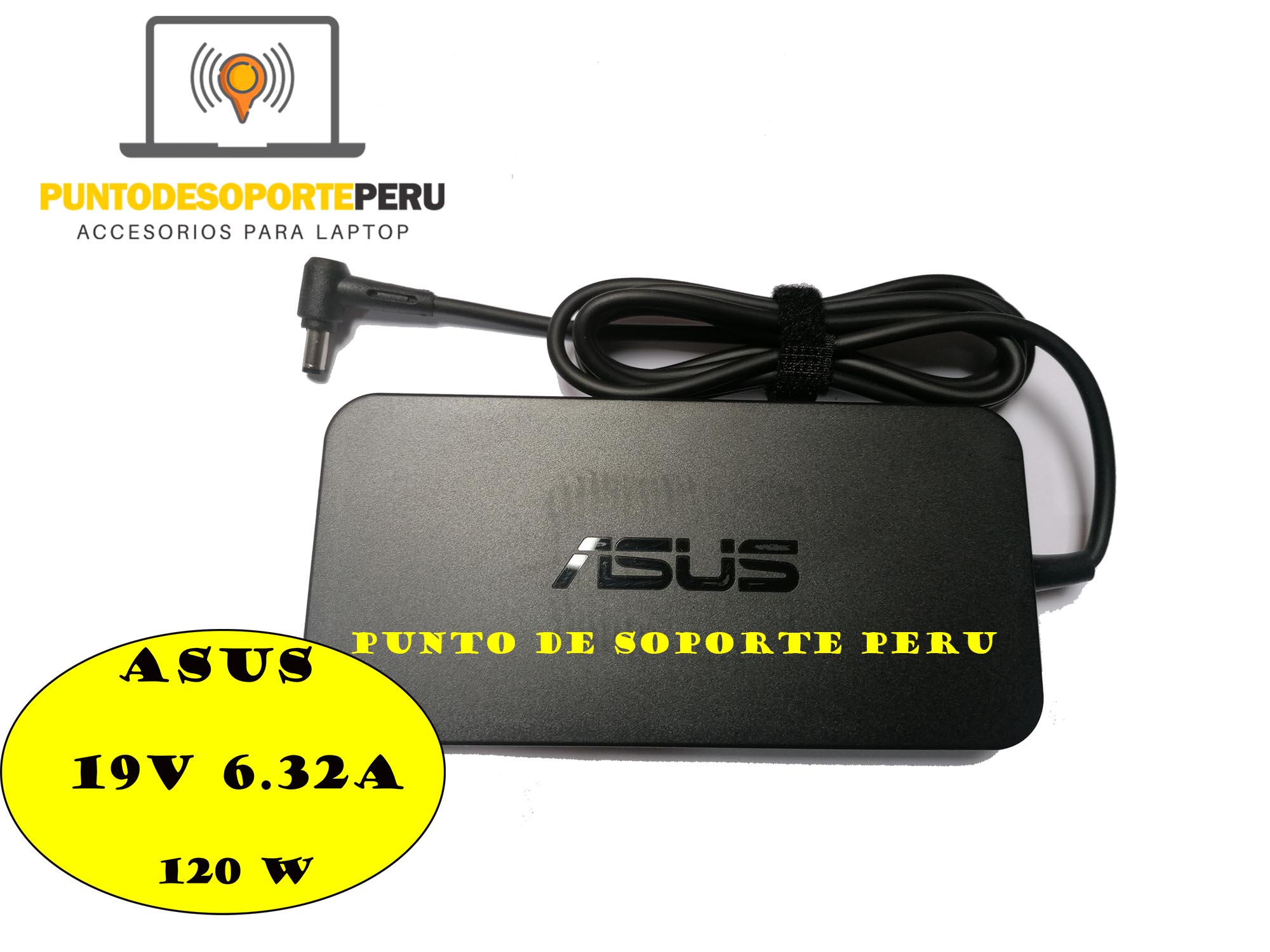 Cargador Asus 19v 3.42 65w Punta Fina Original